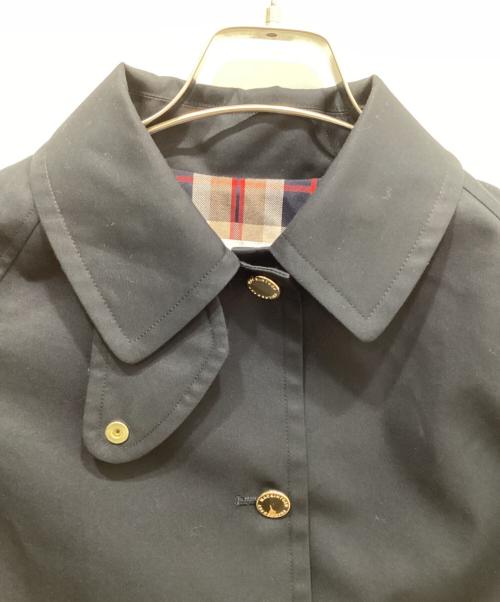 MACKINTOSH PHILOSOPHY（マッキントッシュ フィロソフィー）MACKINTOSH PHILOSOPHY (マッキントッシュ フィロソフィー) WELBURY SHORT シャンブレーギャバジン ネイビー サイズ:38の古着・服飾アイテム