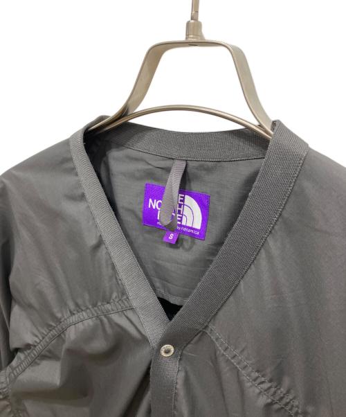 THE NORTHFACE PURPLELABEL（ザ・ノースフェイス パープルレーベル）THE NORTHFACE PURPLELABEL (ザ・ノースフェイス パープルレーベル) PERTEX QUANTUM Mountain Wind Cardigan グレー サイズ:Sの古着・服飾アイテム