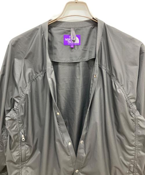 THE NORTHFACE PURPLELABEL（ザ・ノースフェイス パープルレーベル）THE NORTHFACE PURPLELABEL (ザ・ノースフェイス パープルレーベル) PERTEX QUANTUM Mountain Wind Cardigan グレー サイズ:Sの古着・服飾アイテム