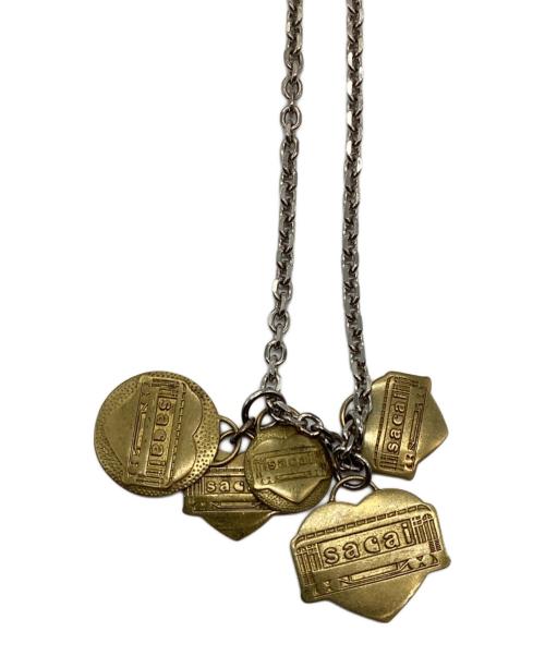sacai（サカイ）sacai (サカイ) Carhartt WIP (カーハート ワーク イン プログレス) Heart Necklace ゴールドの古着・服飾アイテム
