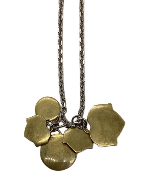 sacai（サカイ）sacai (サカイ) Carhartt WIP (カーハート ワーク イン プログレス) Heart Necklace ゴールドの古着・服飾アイテム