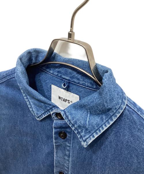 WTAPS（ダブルタップス）WTAPS (ダブルタップス) WCPO 02 / LS COTTON. DENIM インディゴ サイズ:03の古着・服飾アイテム