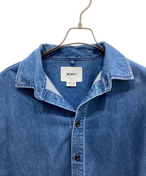 WTAPS（ダブルタップス）WTAPS (ダブルタップス) WCPO 02 / LS COTTON. DENIM インディゴ サイズ:03の古着・服飾アイテム