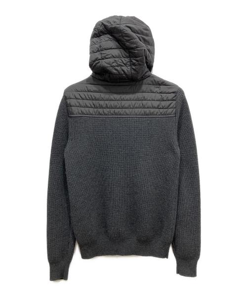 MONCLER（モンクレール）MONCLER (モンクレール) MAGLIONE TRICOT CARDIGAN グレー サイズ:Sの古着・服飾アイテム