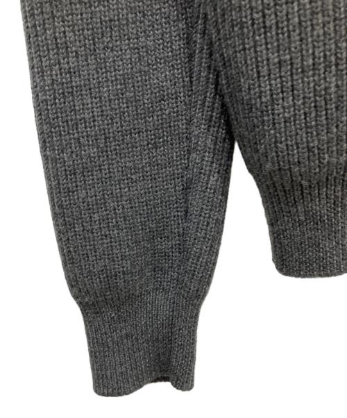 MONCLER（モンクレール）MONCLER (モンクレール) MAGLIONE TRICOT CARDIGAN グレー サイズ:Sの古着・服飾アイテム