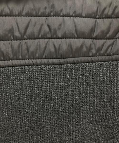 MONCLER（モンクレール）MONCLER (モンクレール) MAGLIONE TRICOT CARDIGAN グレー サイズ:Sの古着・服飾アイテム
