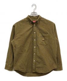 SUPREME（シュプリーム）の古着「Loose fit flannel oxford shirt」｜イエロー