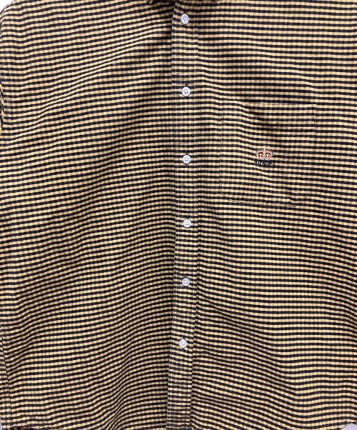 SUPREME（シュプリーム）SUPREME (シュプリーム) Loose fit flannel oxford shirt イエロー サイズ:Sの古着・服飾アイテム