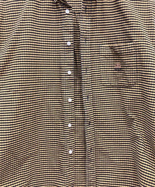 SUPREME（シュプリーム）SUPREME (シュプリーム) Loose fit flannel oxford shirt イエロー サイズ:Sの古着・服飾アイテム