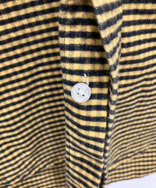 SUPREME（シュプリーム）SUPREME (シュプリーム) Loose fit flannel oxford shirt イエロー サイズ:Sの古着・服飾アイテム