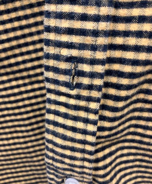 SUPREME（シュプリーム）SUPREME (シュプリーム) Loose fit flannel oxford shirt イエロー サイズ:Sの古着・服飾アイテム