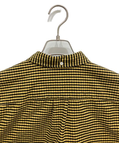 SUPREME（シュプリーム）SUPREME (シュプリーム) Loose fit flannel oxford shirt イエロー サイズ:Sの古着・服飾アイテム