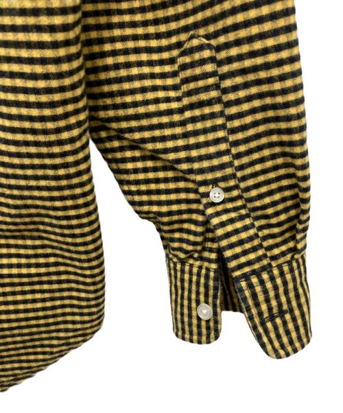 SUPREME（シュプリーム）SUPREME (シュプリーム) Loose fit flannel oxford shirt イエロー サイズ:Sの古着・服飾アイテム