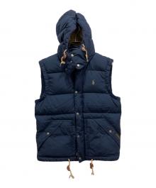 POLO RALPH LAUREN（ポロ・ラルフローレン）の古着「ダウンベスト」｜ネイビー