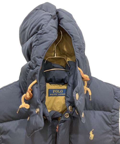 POLO RALPH LAUREN（ポロ・ラルフローレン）POLO RALPH LAUREN (ポロ・ラルフローレン) ダウンベスト ネイビー サイズ:Sの古着・服飾アイテム