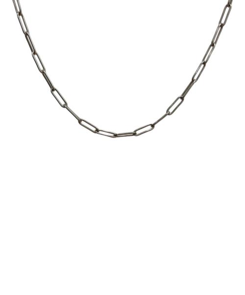 TOM WOOD（トムウッド）TOM WOOD (トムウッド) box chain necklace シルバー サイズ:17インチの古着・服飾アイテム