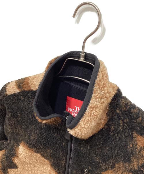 SUPREME（シュプリーム）SUPREME (シュプリーム) THE NORTH FACE (ザ ノース フェイス) Bleached Fleece Jacket ベージュ×ブラック サイズ:Sの古着・服飾アイテム