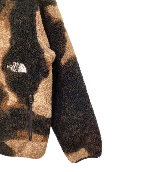 SUPREME（シュプリーム）SUPREME (シュプリーム) THE NORTH FACE (ザ ノース フェイス) Bleached Fleece Jacket ベージュ×ブラック サイズ:Sの古着・服飾アイテム