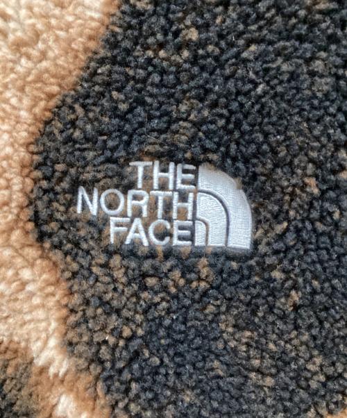 SUPREME（シュプリーム）SUPREME (シュプリーム) THE NORTH FACE (ザ ノース フェイス) Bleached Fleece Jacket ベージュ×ブラック サイズ:Sの古着・服飾アイテム