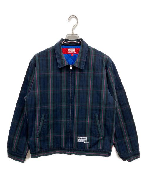 SUPREME（シュプリーム）SUPREME (シュプリーム) COMME des GARCONS JUNYA WATANABE MAN (コムデギャルソンジュンヤワタナベマン) Printed Work Jacket グリーン サイズ:Mの古着・服飾アイテム