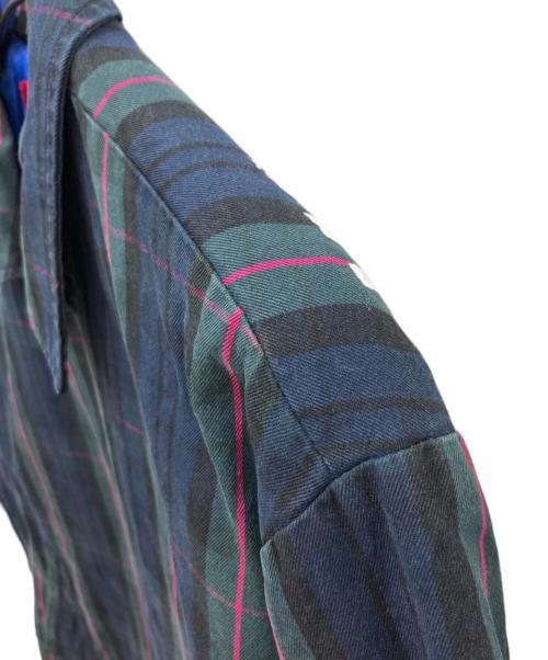SUPREME（シュプリーム）SUPREME (シュプリーム) COMME des GARCONS JUNYA WATANABE MAN (コムデギャルソンジュンヤワタナベマン) Printed Work Jacket グリーン サイズ:Mの古着・服飾アイテム