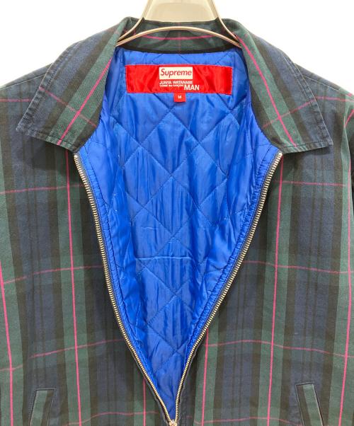 SUPREME（シュプリーム）SUPREME (シュプリーム) COMME des GARCONS JUNYA WATANABE MAN (コムデギャルソンジュンヤワタナベマン) Printed Work Jacket グリーン サイズ:Mの古着・服飾アイテム