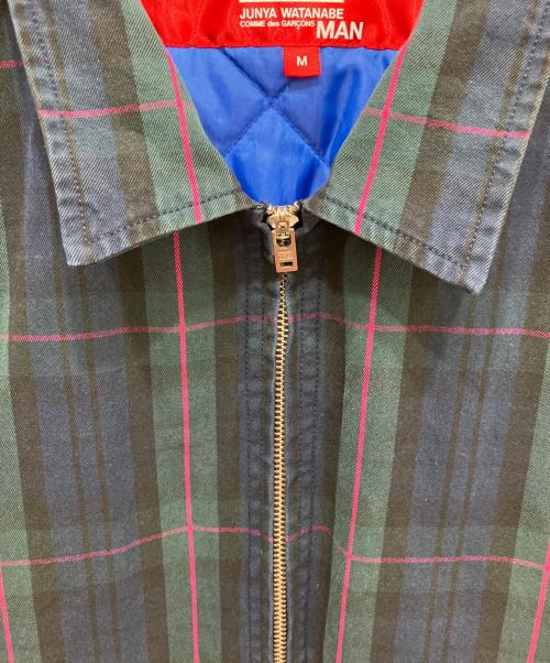 SUPREME（シュプリーム）SUPREME (シュプリーム) COMME des GARCONS JUNYA WATANABE MAN (コムデギャルソンジュンヤワタナベマン) Printed Work Jacket グリーン サイズ:Mの古着・服飾アイテム