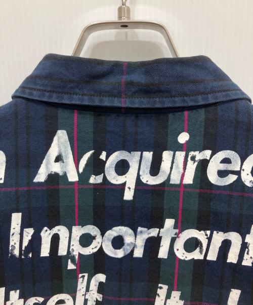 SUPREME（シュプリーム）SUPREME (シュプリーム) COMME des GARCONS JUNYA WATANABE MAN (コムデギャルソンジュンヤワタナベマン) Printed Work Jacket グリーン サイズ:Mの古着・服飾アイテム