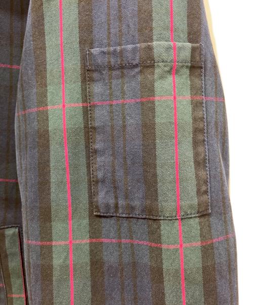 SUPREME（シュプリーム）SUPREME (シュプリーム) COMME des GARCONS JUNYA WATANABE MAN (コムデギャルソンジュンヤワタナベマン) Printed Work Jacket グリーン サイズ:Mの古着・服飾アイテム