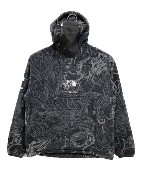 THE NORTH FACE（ザ ノース フェイス）THE NORTH FACE (ザ ノース フェイス) SUPREME (シュプリーム) Steep Tech Fleece Pullover グレー サイズ:Mの古着・服飾アイテム