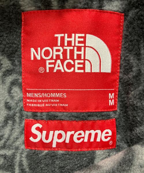 THE NORTH FACE（ザ ノース フェイス）THE NORTH FACE (ザ ノース フェイス) SUPREME (シュプリーム) Steep Tech Fleece Pullover グレー サイズ:Mの古着・服飾アイテム
