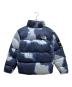 THE NORTH FACE (ザ ノース フェイス) SUPREME (シュプリーム) Bleached Denim Print Nuptse Jacket スカイブルー サイズ:S：55000円