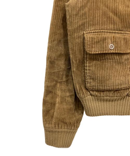 gico's（ジコス）gico's (ジコス) バルスタージャケット ブラウン サイズ:56の古着・服飾アイテム