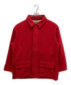 POLO RALPH LAURENポロ・ラルフローレン）の古着「ウールナイロンハンティングコート」｜レッド