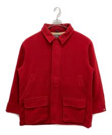 POLO RALPH LAUREN（ポロ・ラルフローレン）の古着「ウールナイロンハンティングコート」｜レッド