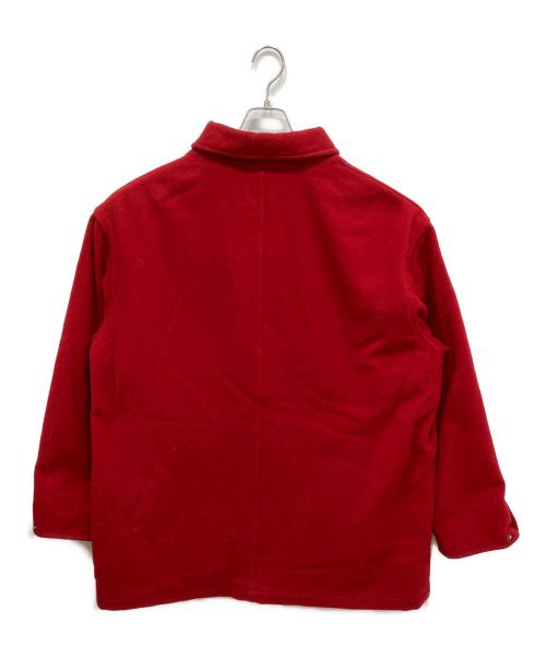 POLO RALPH LAUREN（ポロ・ラルフローレン）POLO RALPH LAUREN (ポロ・ラルフローレン) ウールナイロンハンティングコート レッド サイズ:XLの古着・服飾アイテム