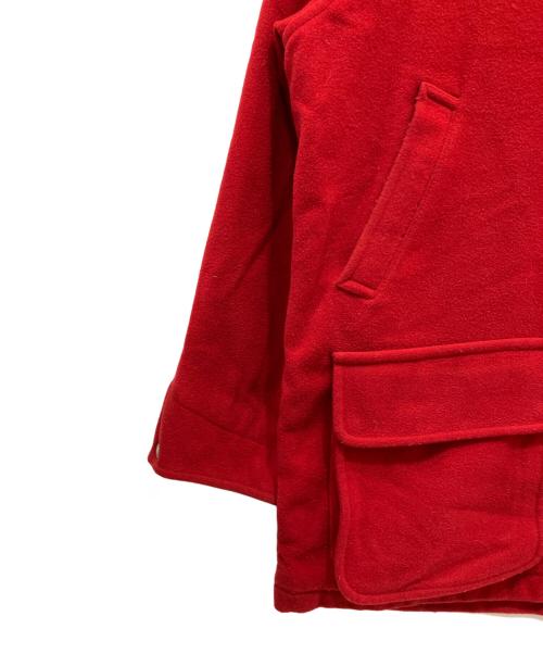 POLO RALPH LAUREN（ポロ・ラルフローレン）POLO RALPH LAUREN (ポロ・ラルフローレン) ウールナイロンハンティングコート レッド サイズ:XLの古着・服飾アイテム