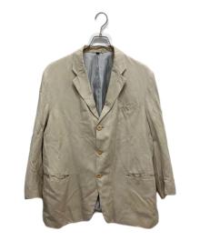 ARMANI COLLEZIONI（アルマーニ コレツィオーニ）の古着「シルクリネン3Bジャケット」｜ベージュ