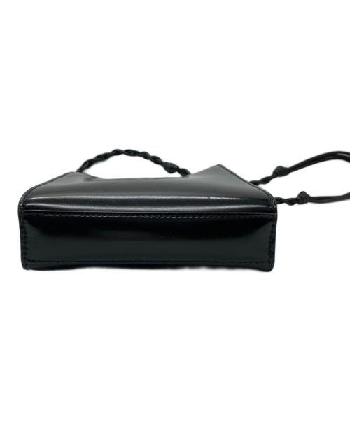 JIL SANDER（ジルサンダー）JIL SANDER (ジルサンダー) TANGLE SMALL BAG ブラックの古着・服飾アイテム