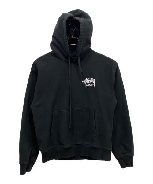 stussy（ステューシー）stussy (ステューシー) HONOLULU hoodie ブラック サイズ:Mの古着・服飾アイテム