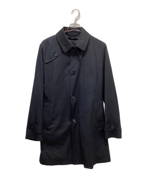 BROOKS BROTHERS（ブルックス・ブラザーズ）BROOKS BROTHERS (ブルックス・ブラザーズ) ライナー付ステンカラーコート ネイビー サイズ:Mの古着・服飾アイテム
