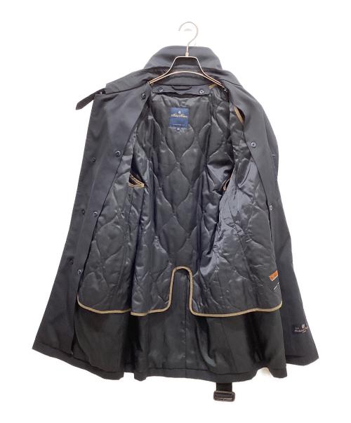 BROOKS BROTHERS（ブルックス・ブラザーズ）BROOKS BROTHERS (ブルックス・ブラザーズ) ライナー付ステンカラーコート ネイビー サイズ:Mの古着・服飾アイテム