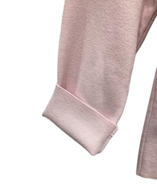ANAYI（アナイ）ANAYI (アナイ) ステップビジューカーディガン ピンク サイズ:38の古着・服飾アイテム