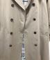 中古・古着 BURBERRY (バーバリー) 裏ノヴァチェックライナー付トレンチコート ベージュ サイズ:36：40000円