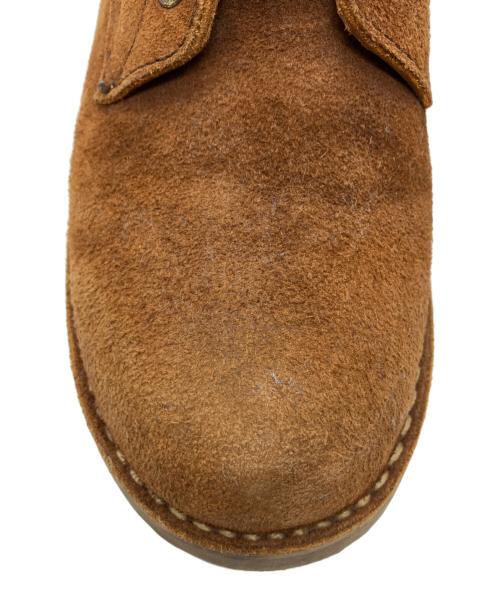 HATHORN（ハソーン）HATHORN (ハソーン) Oxford Suede Leather Brown ブラウン サイズ:us8の古着・服飾アイテム