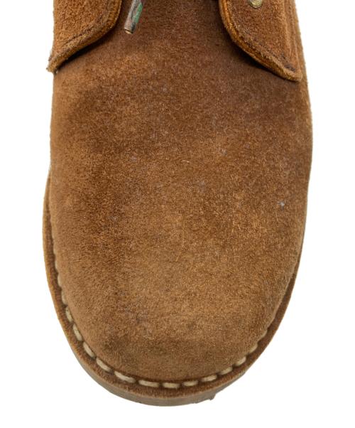 HATHORN（ハソーン）HATHORN (ハソーン) Oxford Suede Leather Brown ブラウン サイズ:us8の古着・服飾アイテム