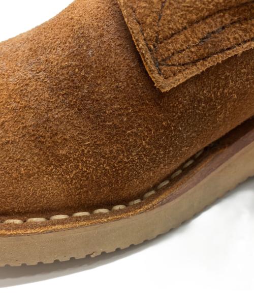 HATHORN（ハソーン）HATHORN (ハソーン) Oxford Suede Leather Brown ブラウン サイズ:us8の古着・服飾アイテム