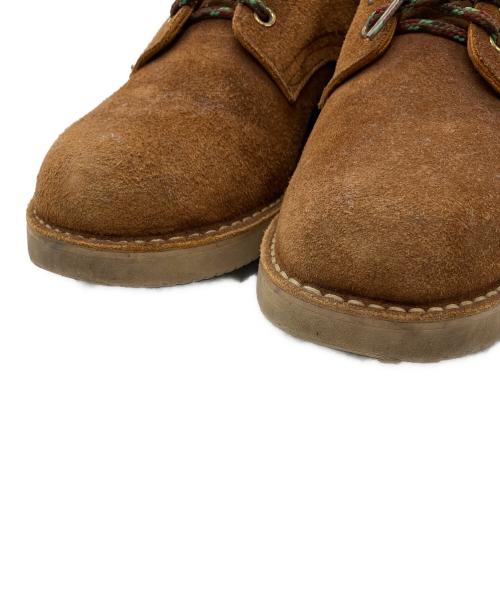 HATHORN（ハソーン）HATHORN (ハソーン) Oxford Suede Leather Brown ブラウン サイズ:us8の古着・服飾アイテム