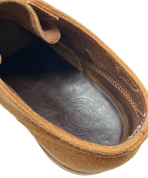 HATHORN（ハソーン）HATHORN (ハソーン) Oxford Suede Leather Brown ブラウン サイズ:us8の古着・服飾アイテム