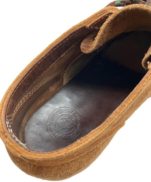 HATHORN（ハソーン）HATHORN (ハソーン) Oxford Suede Leather Brown ブラウン サイズ:us8の古着・服飾アイテム